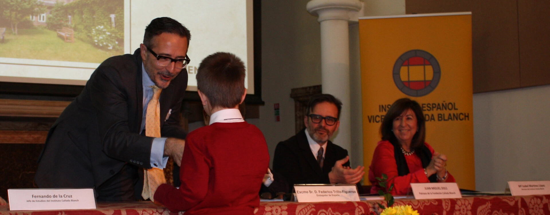 Premios Instituto Español Vicente Cañada Blanch 2016