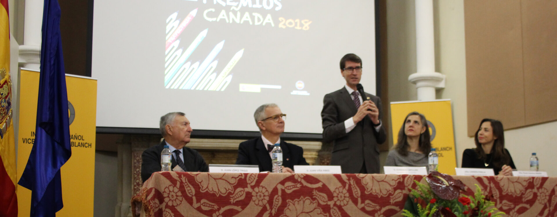 Premios Instituto Español Vicente Cañada Blanch 2018